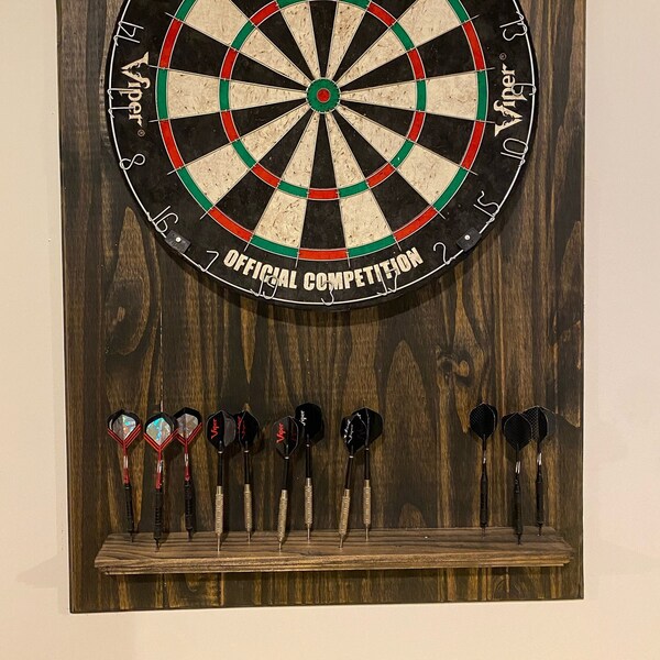 Dart Board Backboard Etsy