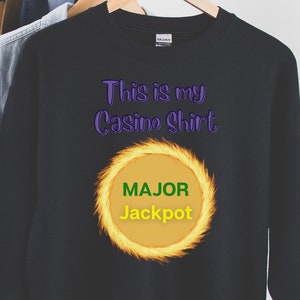 Casino shirt Casino Orb Gambling Shirt Orb Gambler Shirt Casino Slots shirt Slot Machine Casino Shirt Lucky Jackpot shirt Lucky slots shirt
