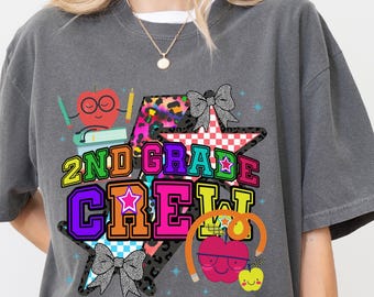 Teacher Team Crew Shirt Teacher Grade Level Team Shirts Matching Teacher Group Crew Team Appreciation Shirt Gift for Teacher, Back to School