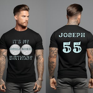 Double Nickel Birthday Shirt 55th Birthday Shirt Birthday Father Birthday Grandpa Birthday Shirt Him Birthday Dad Gift Birthday Party Shirt