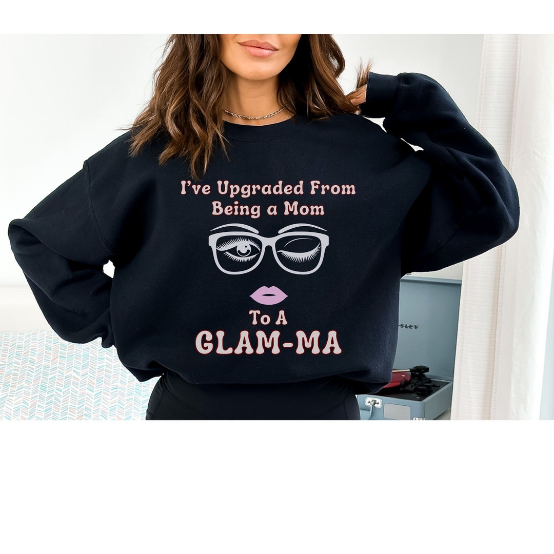 Mima Grandma Sweatshirt Mima Grandma Cute Pink Womens Sweatshirt