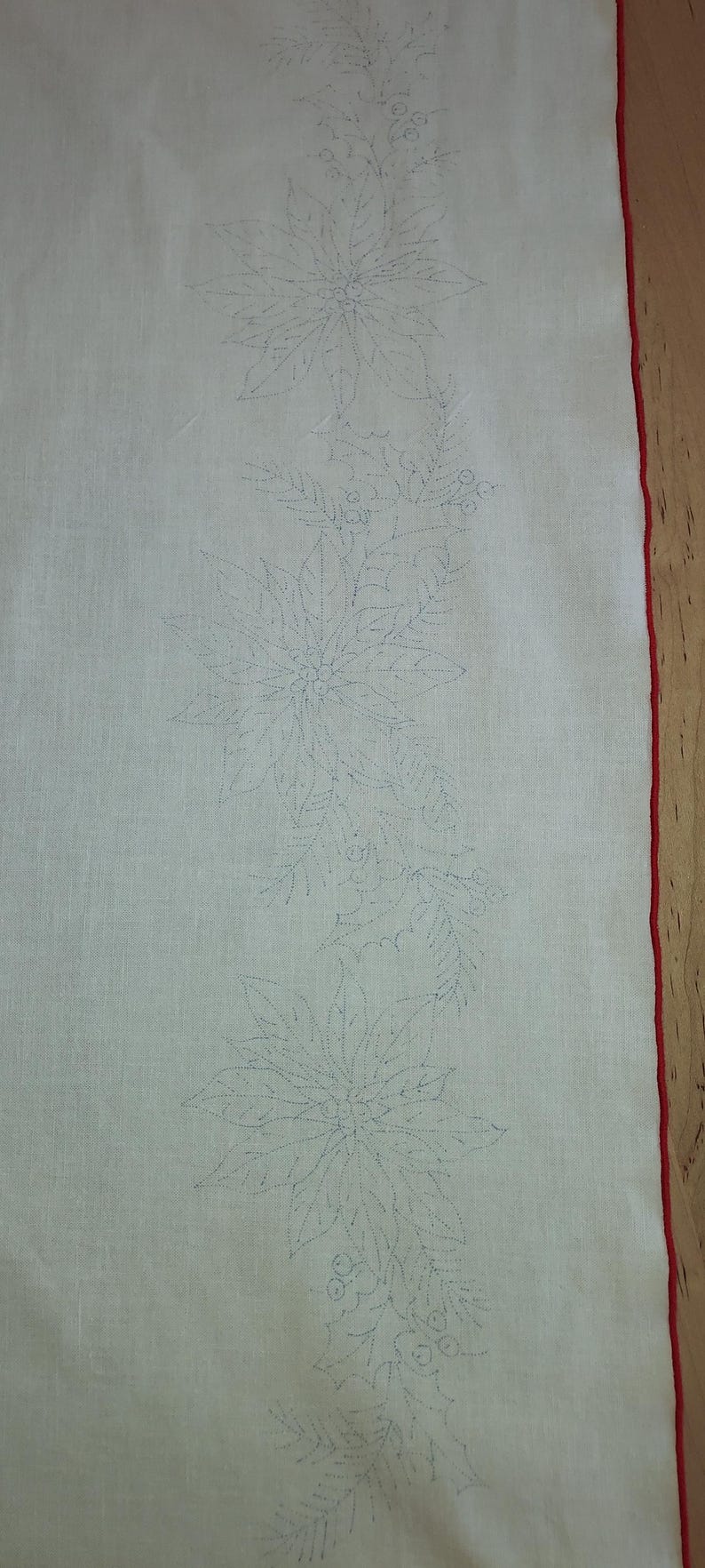 Vintage TRI-CHEM ARTEX Pre Stamped Fabric, #9243 