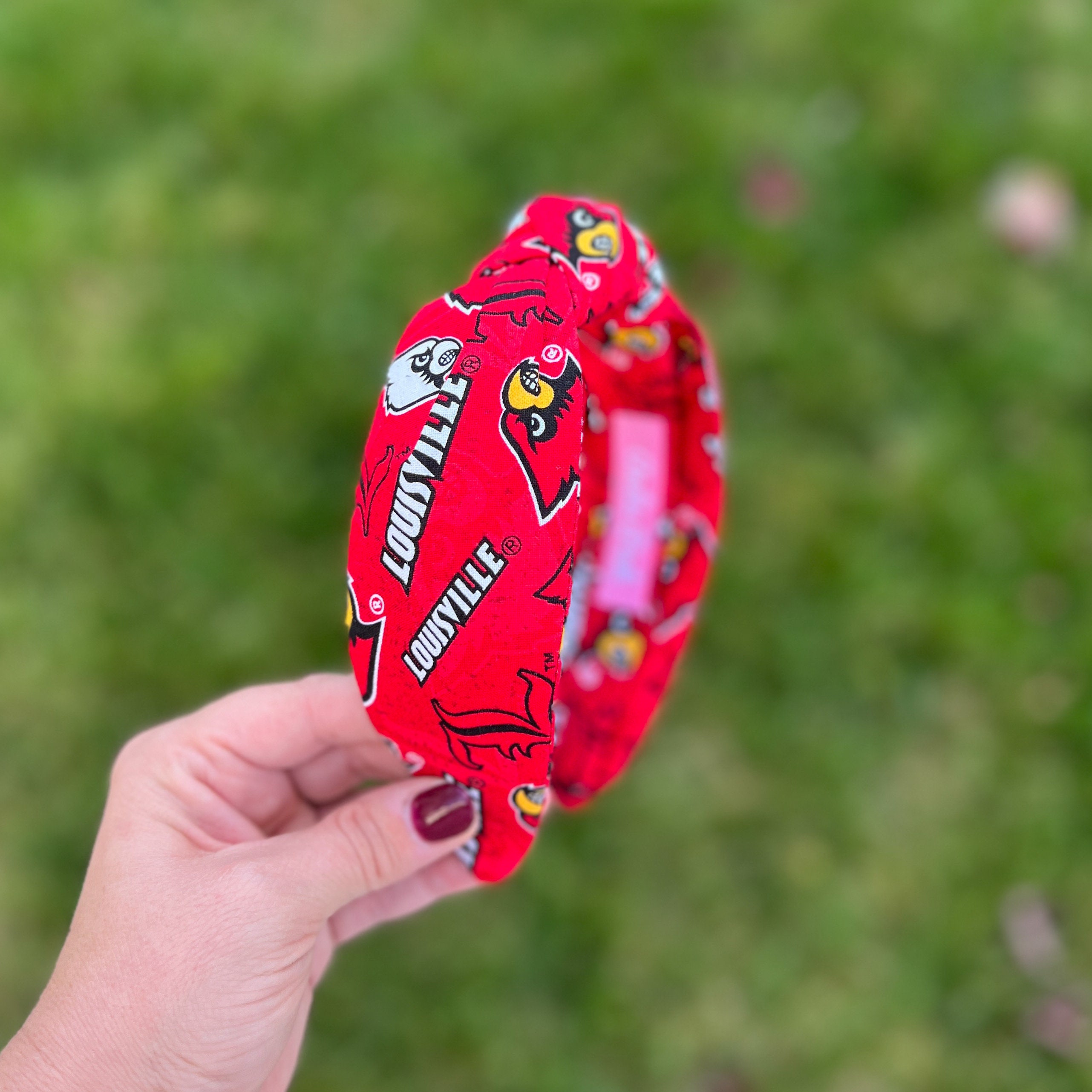 Louisville Cardinals adidas Headband Unisex Red New 