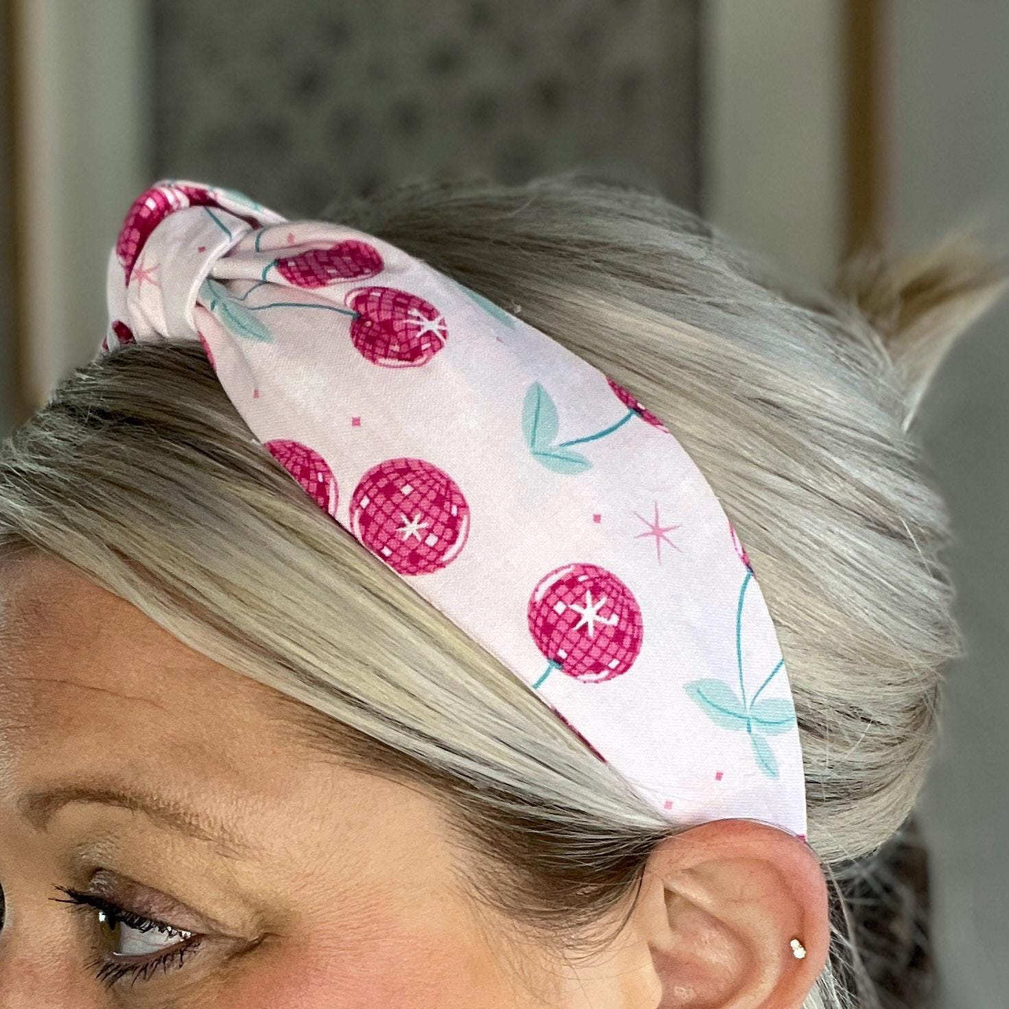 Light Pink Knot Headband - Etsy