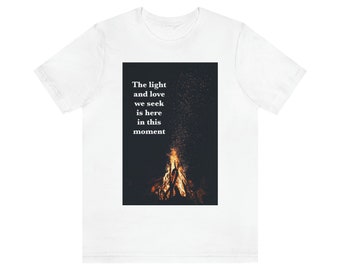 Unisex Mindfulness Inspirational Jersey Short Sleeve Tee T-shirt