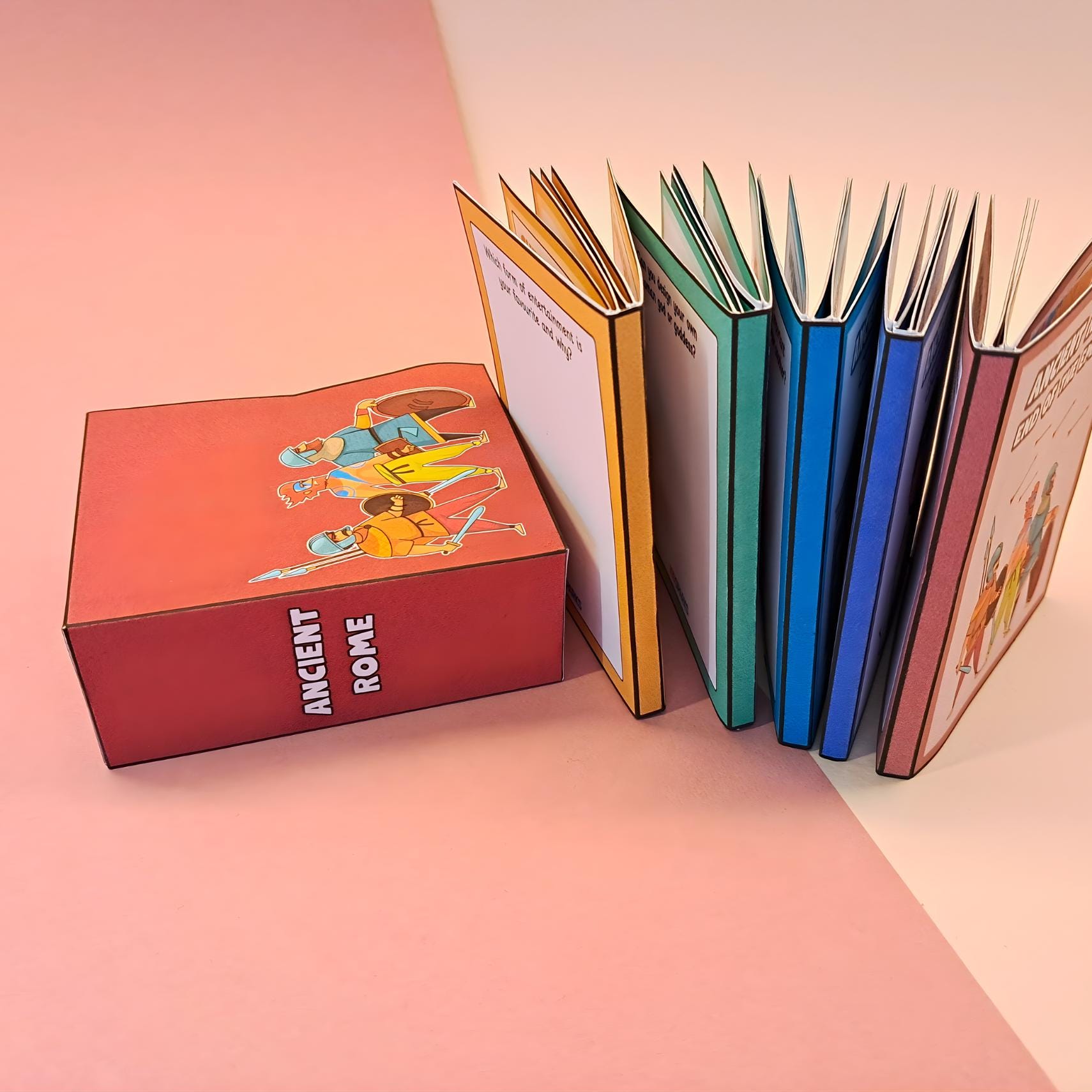 Ancient Rome Mini Book Collection | DIY Mini Books Activity | Roman ...