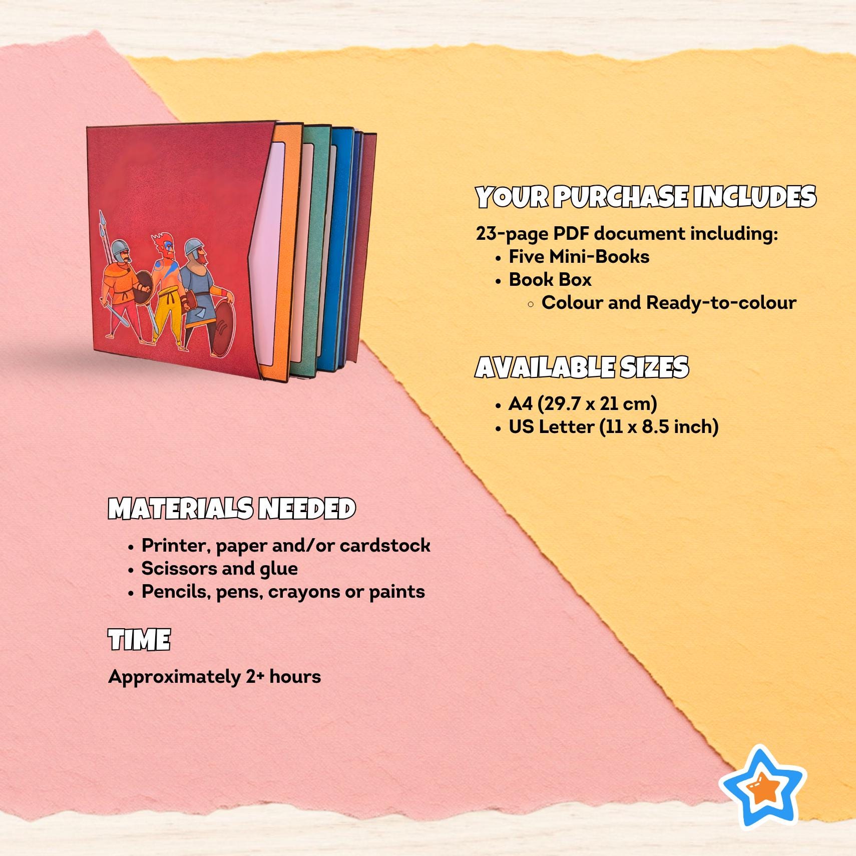 Ancient Rome Mini Book Collection | DIY Mini Books Activity | Roman ...