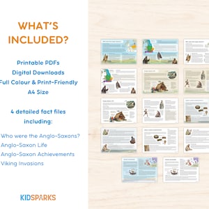 Anglo-saxons Fact Files | Educate Kids About British History Learning ...