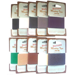 Mend It Iron-On Fusible Cotton Repair Mending Tape - 35mm