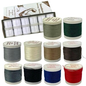 Sandow Strong Polyester Sewing Thread - 50m Heavy Duty Thread