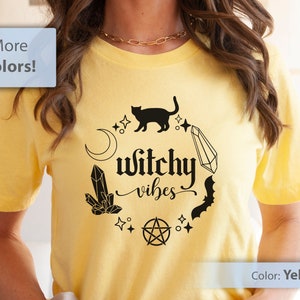 Witch Shirt, Wiccan Shirt, Pagan TShirt, Gifts for Witches, Funny Witch Shirt, Gifts for Wiccans, Witchy Vibes Shirt, Mystical Witch Shirt