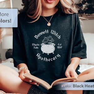 Mystic Falls Shirt, Vampire Shirt, Mystic Falls Apothecary, Vampire Fans TShirt, Vampire Fan Gifts, Gift for Vampire Fan, Mystic Falls Witch