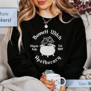 Mystic Falls Sweatshirt, Vampire Shirt, Bennett Witch Shirt, Vampire Fan Shirt, Gift for Vampire Fan, Salvatore Sweatshirt, Apothecary Shirt