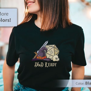 Dungeons and Dragons Shirt, DnD Shirt, Gift for D&D Players, D20 Dice Shirt, Dungeon Master TShirt, TTRPG Gaming Shirt, DnD Adventure TShirt