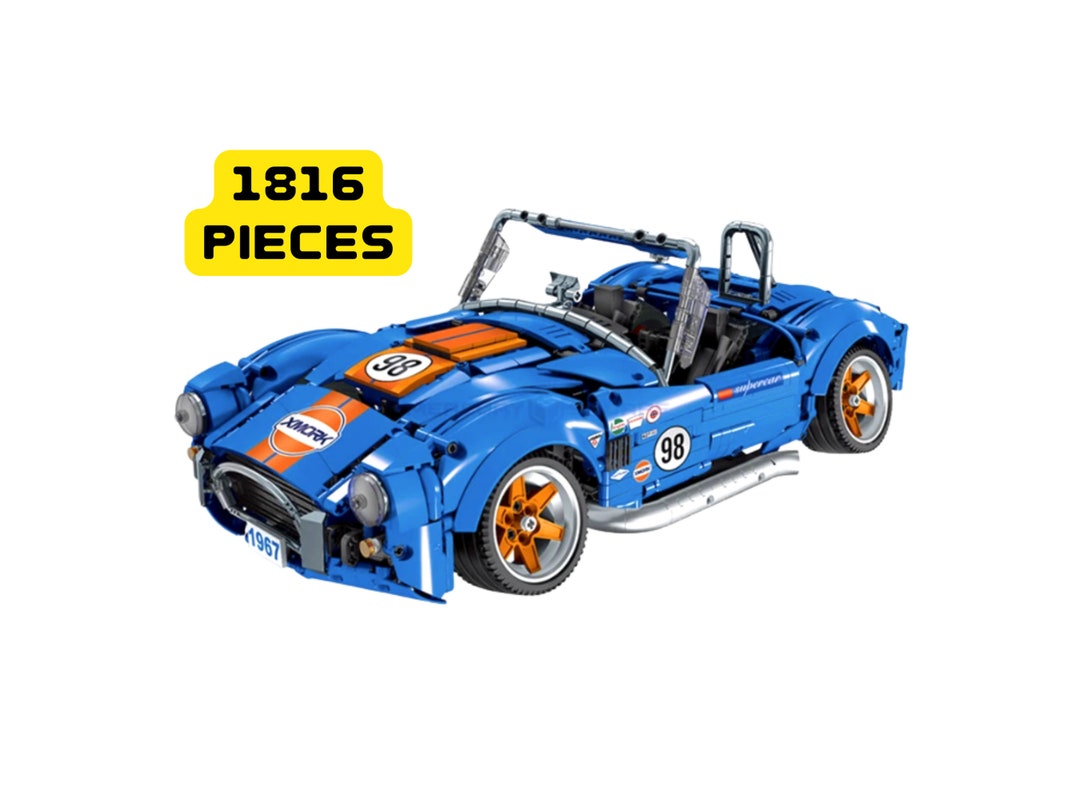 1967 Shelby Cobra 427 Model Building Blocks Bricks Set Kit Etsy