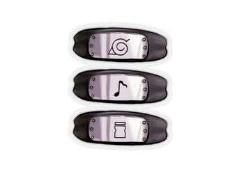 Pegatina de diadema de anime / pegatina de anime / calcomanía de computadora portátil de anime / accesorios de anime