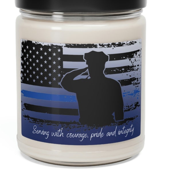 Candle Police Salute Etsy