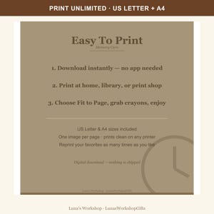 Large Print Coloring Facility License, Reminiscence Activity for Care Homes image 8