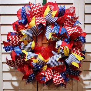 Customized Gift for Teacher - Back to School - Best Teacher Door Wreath