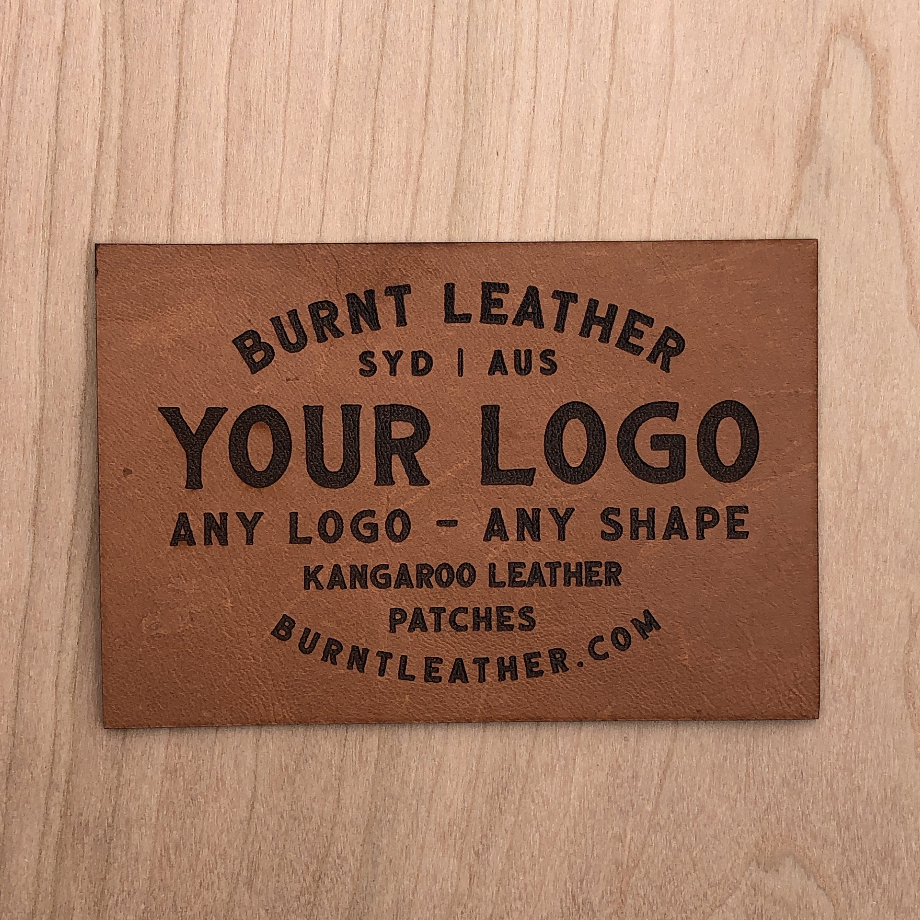 Leather Patches for Hats, Beanies and Gifts Quality Kangaroo, Cow or Faux  Leather Die-cut Laser Engraved Bulkorder Discount 