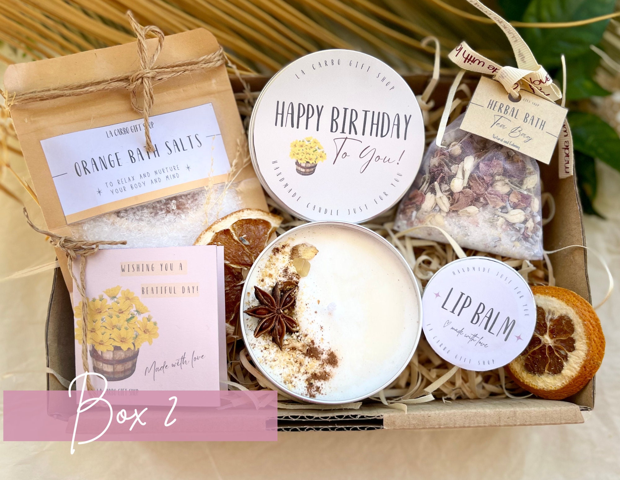 Happy Birthday Gift Box Personalised Birthday Gift Box Self Etsy