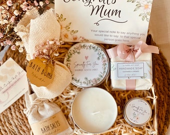 New Mum Gift Basket / Mum Gift Box / Gift for Mum / Congratulations Mum Gift Box / Spa Gift Set for Mum / Self care package for mum
