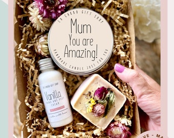 Mum youre amazing, Mother's Day Self Care box, Gift Box for mum, Mum Gift Basket, Relaxation Gift for Mum, Spa Package for Mum, Handmade