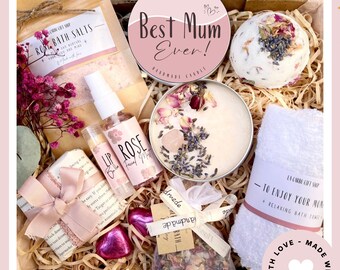 Mum Gift Box, Beautiful Gift for mum, Perfect Gift For Mum, Self Care Gift Box for mum, Self Care Hamper box, Care Package for mum, Handmade