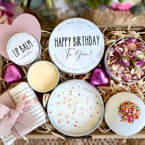 Beautiful Birthday Gift, Women Pamper Box, Birthday Gift For Her,  Self Care Kit for Women, Beautiful Birthday box, La Carbo gift shop