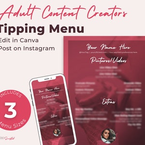 Adult Content Creator Tip Menu, F4M, Onlyfans Tip Menu, Onlyfans Content Ideas, Fansly Menu, Twitch Cam Girl Menu, Reddit Ideas
