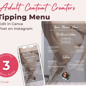 Adult Content Creator Tip Menu, F4M, Onlyfans Tip Menu, Onlyfans Content Ideas, Fansly Menu, Twitch Cam Girl Menu, Reddit Ideas