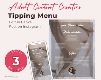 Adult Content Creator Tip Menu, F4M, Onlyfans Tip Menu, Onlyfans Content Ideas, Fansly Menu, Twitch Cam Girl Menu, Reddit Ideas