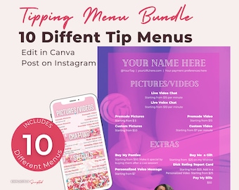 Onlyfans Tip Menu Bundle, F4M, Lemon Social Tip Menu, Onlyfans Content Ideas, Fansly Content ideas, Twitch Camgirl, Reddit
