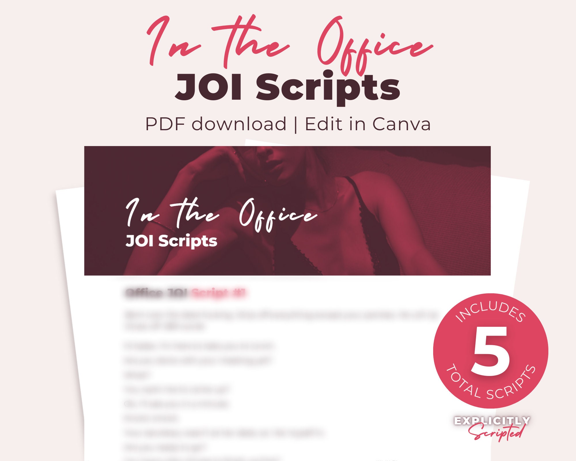 Onlyfans Office JOI Script, 5 Scripts, Adult Content Creators, J*rk off ...