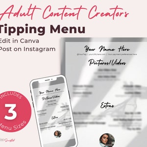 Onlyfans Creator Tip Menu, F4M, Onlyfans Tip Menu, Onlyfans Content Ideas, Fansly Menu, Twitch Cam Girl Menu, Reddit Ideas