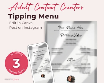 Onlyfans Creator Tip Menu, F4M, Onlyfans Tip Menu, Onlyfans Content Ideas, Fansly Menu, Twitch Cam Girl Menu, Reddit Ideas