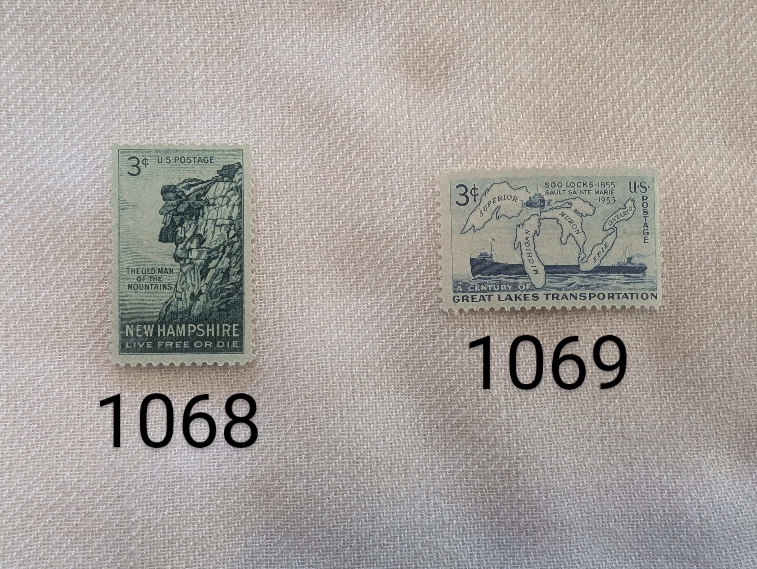 1955 年 MNH 米国記念切手 - 単品またはセット! - Etsy 日本