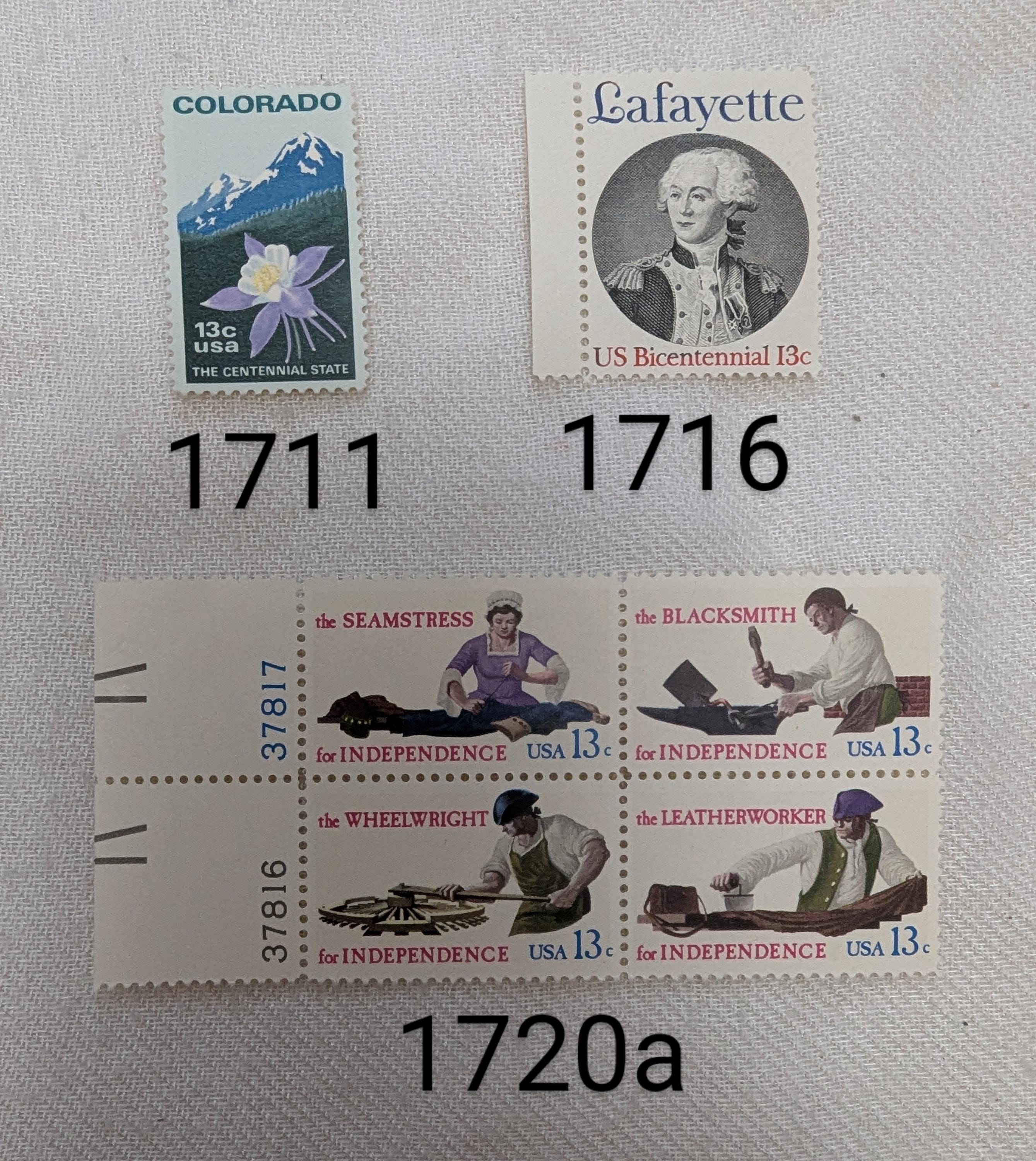 1977 年 MNH 米国記念切手 - 単品で販売! - Etsy 日本