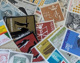 Assorted MNH, MLH, and Used 1961-1970 Netherlands Postage Stamps - Singles or Sets!