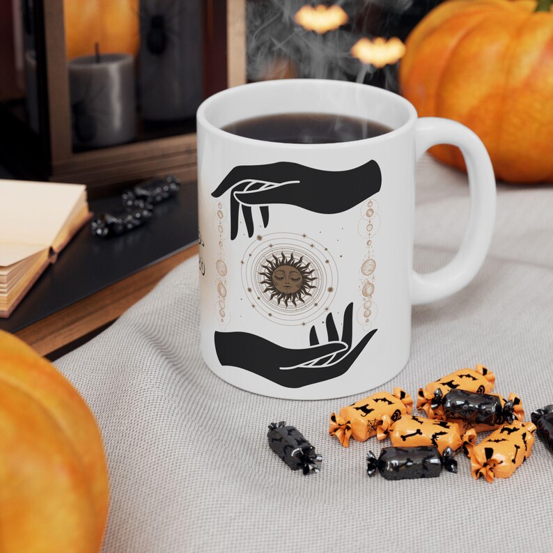 11oz & 15oz White Pisces Zodiac Birthday Ceramic BPA Lead Free Mug