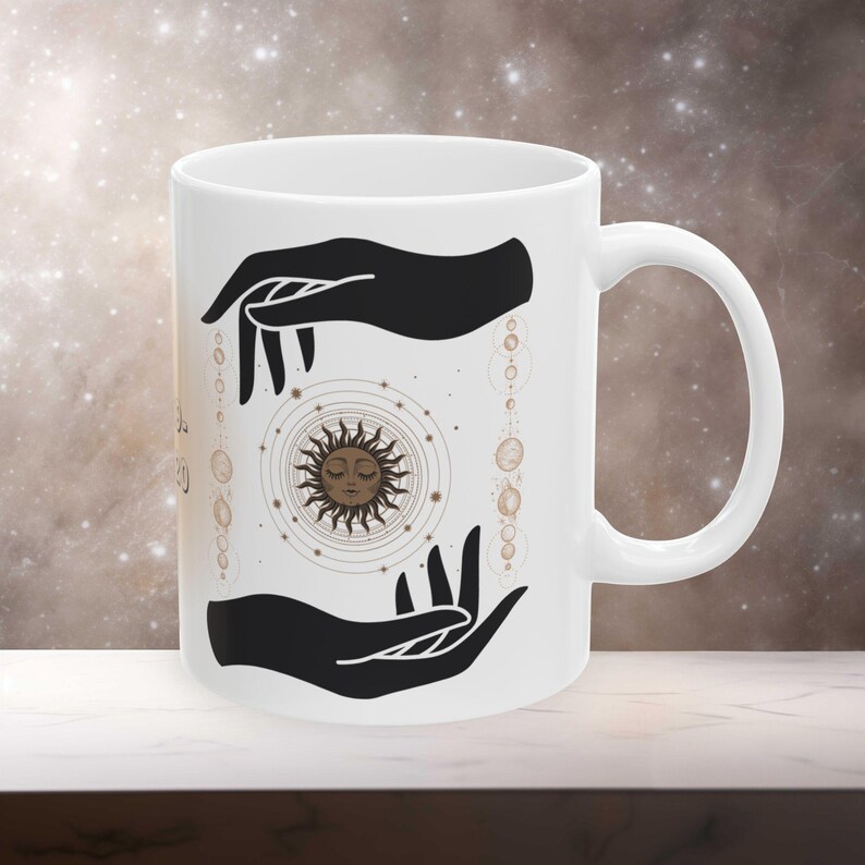 11oz & 15oz White Pisces Zodiac Birthday Ceramic BPA Lead Free Mug