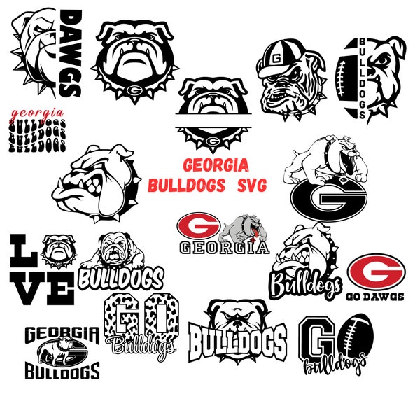 Georgia Bulldogs Png | Georgia Bulldogs Clipart | Georgia Bulldogs Logo | Georgia Bulldogs Sublimation | Georgia Bulldogs Jpg | mascot svg