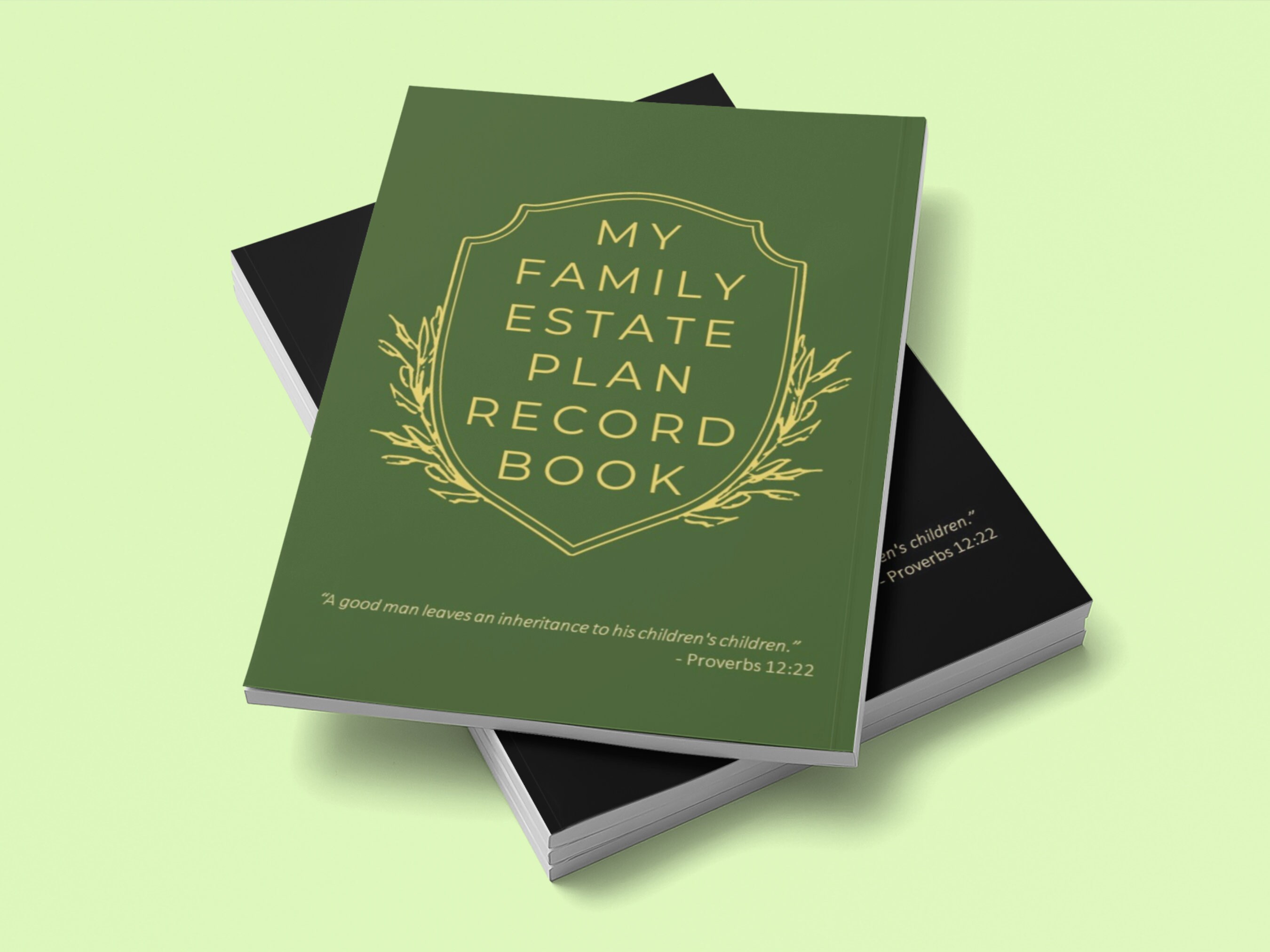 The Musthave Estate Planning Record Book for Every Family Etsy