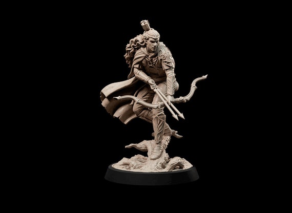Elfe féerique en résine albâtre , fée, elfe, vente en gros