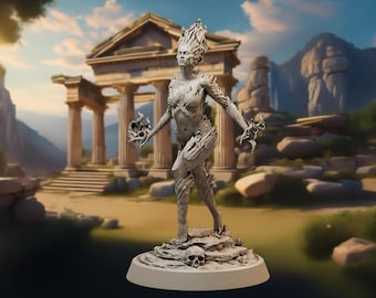 Lampad, Nymph, Dryad, Female, Underworld, Death, Hades, Druid, Hecate, Fey, Monster,  - 25/28/32/75mm Fantasy Miniature