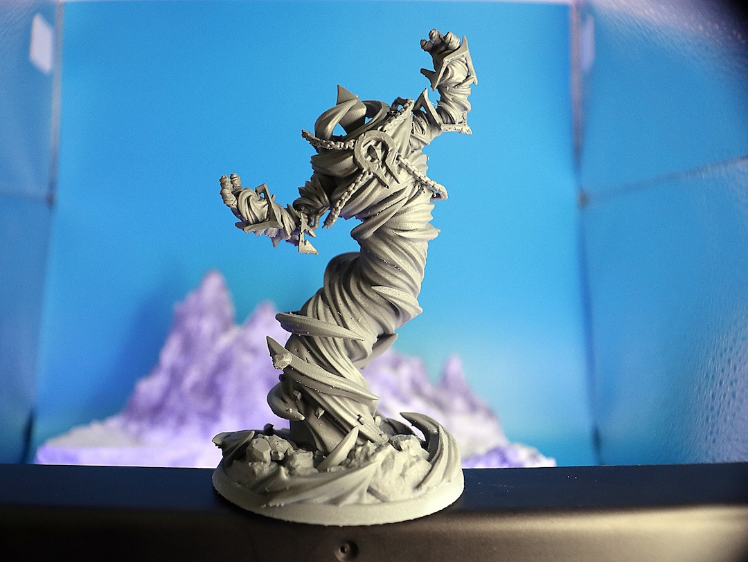Elemental, Air, Chained, Large Figure, 6