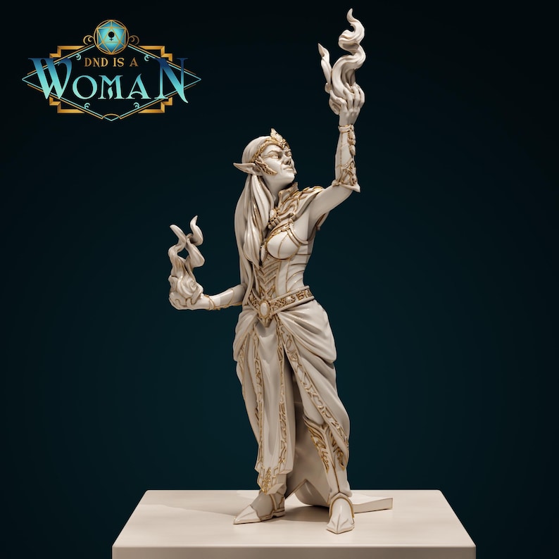 Drow, Elf, Female, Warlock, Sorcerer, Wizard, Spell Casting, Shaman ...