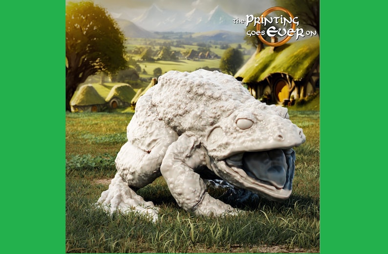 Frog, Amphibian, Toad, Giant, Gaping Mouth, Monster, Large Sized ...