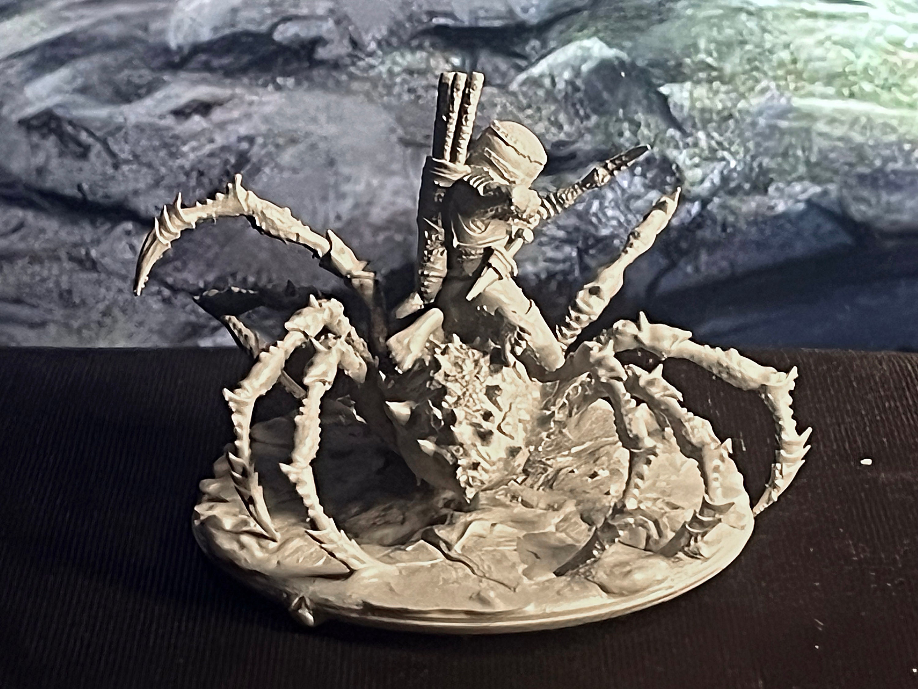 Spider Riders Dagger Goblin Spider Rider, Archer, Large Spider, Breast Plate, Bone Longbow ...