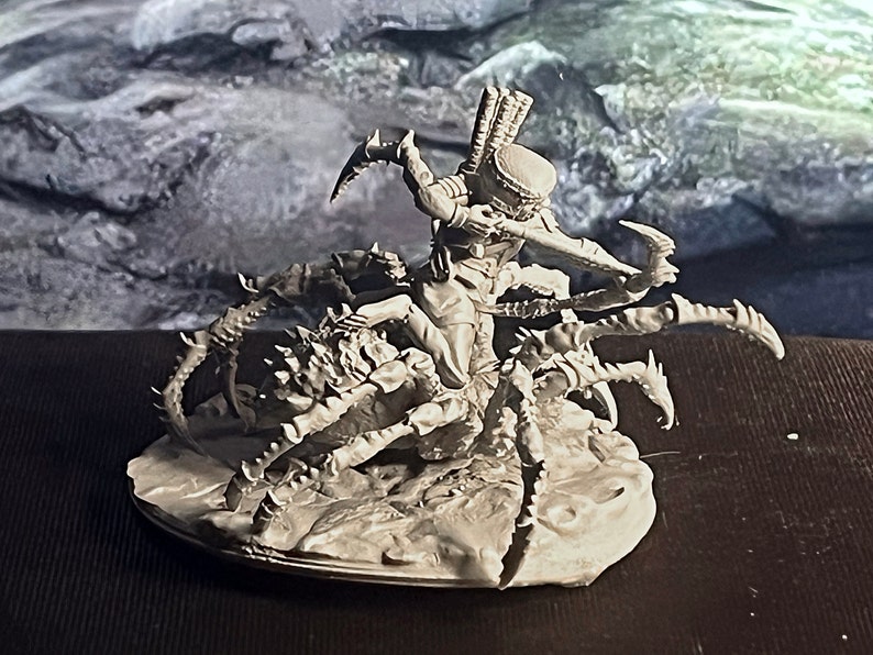 Spider Riders Dagger Goblin Spider Rider, Archer, Large Spider, Breast Plate, Bone Longbow ...